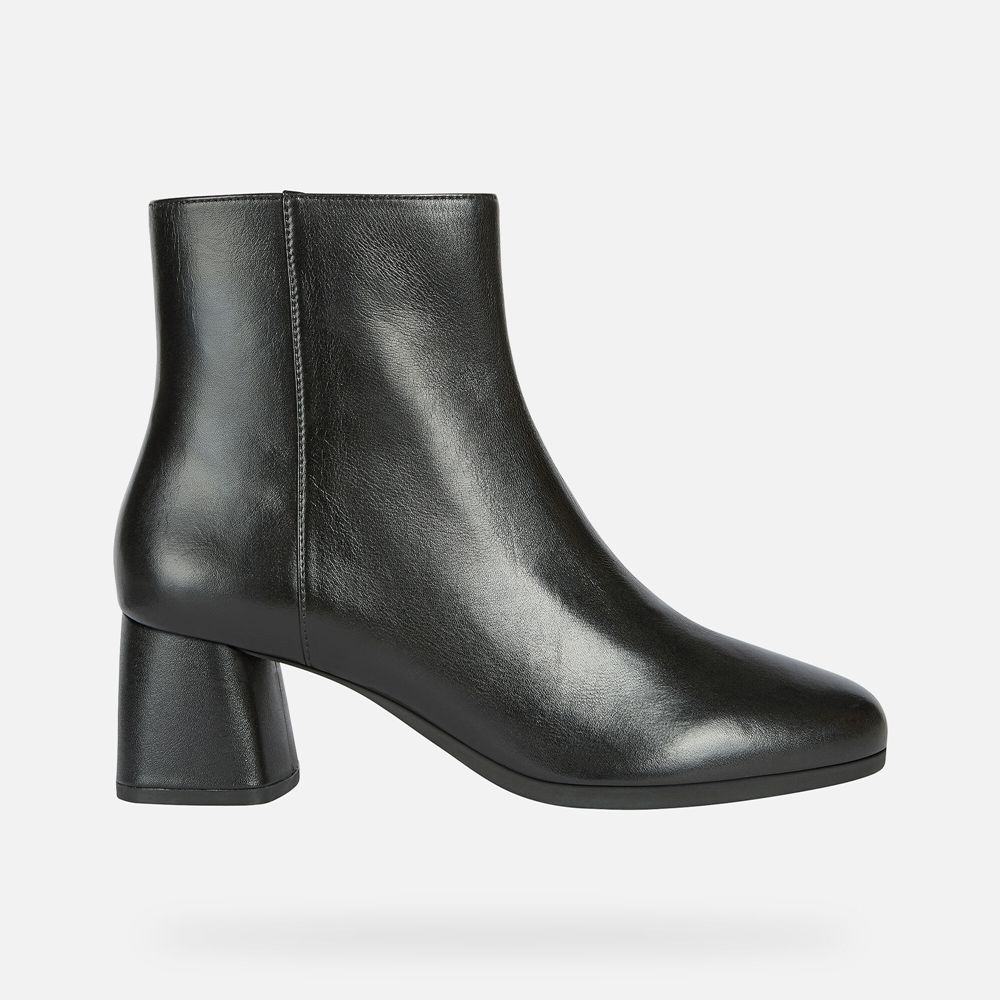 Geox Bayan Ankle Bot Siyah - Calinda Mid - HKL-832419